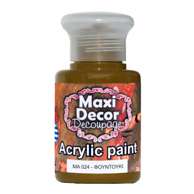Ακρυλικό Χρώμα 60ml Maxi Decor Φουντουκί ΜΑ024_MA024060